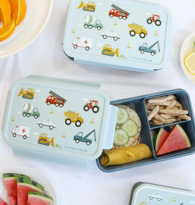 A Little Lovely Company Lunchbox – Voertuigen