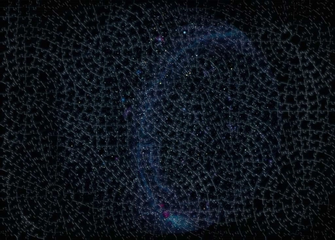 Ravensburger puzzel Krypt Universe Glow 881 stukken