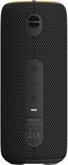 Wireless Bluetooth Speaker Sencor Sirius 2 with LED Lighting and TWS Function