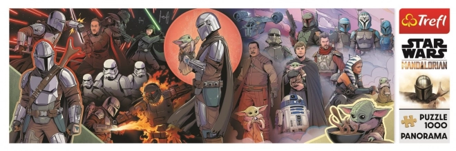 Panoramapuzzle The Mandalorian Abenteuer 1000 Teile