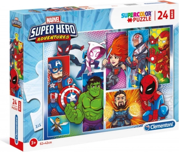 Kinderpuzzle Marvel Superhelden 24 Teile
