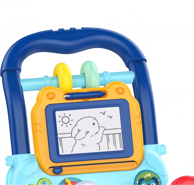 Interactive Baby Walker with Musical Activity Board