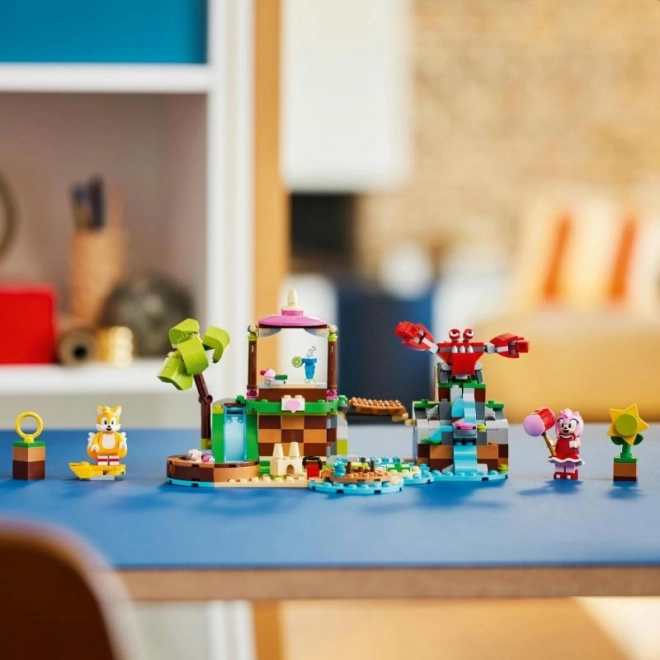 LEGO Sonic the Hedgehog Amy's dieren eiland