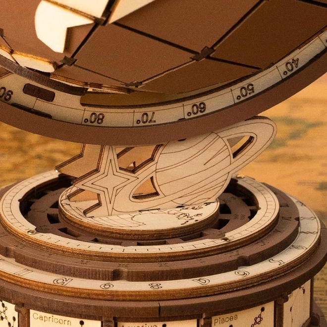 3D Wooden Puzzle Rolife Globe