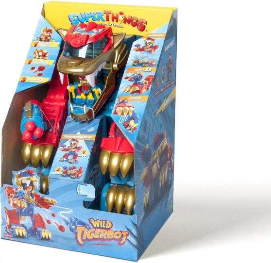 Speelset SuperThings Wild Tigerbot