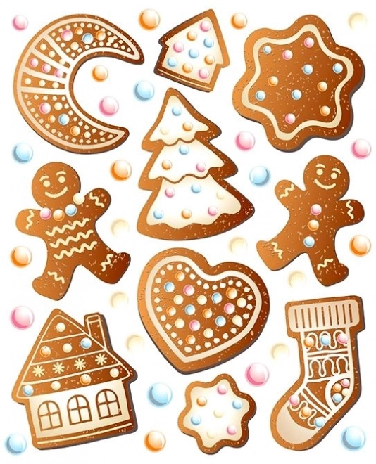 Kerst strijkapplicaties – Grote koekjesvel
