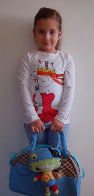Kinder Rucksack mit Plüschmonster EcoSnoopers