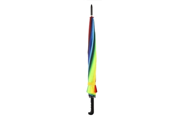Uitschuifbare regenboogparaplu