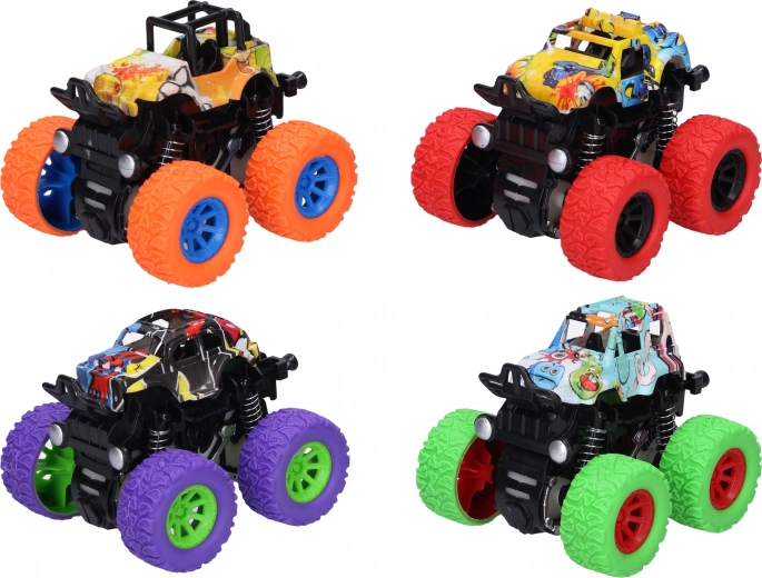 Opvallend graffitidesign en meerdere varianten