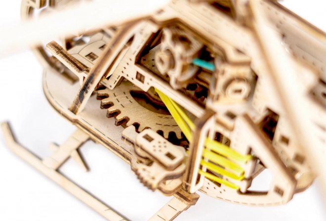 Houten 3D-puzzel helikopter