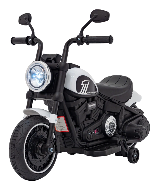 Motorrad Chopper FASTER – Weiß