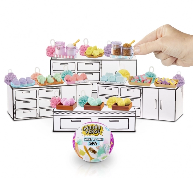 Mini Vers: Miniatuur Spa set van MGA