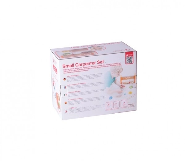 Set für kleine Tischler mit Holzwerkzeug