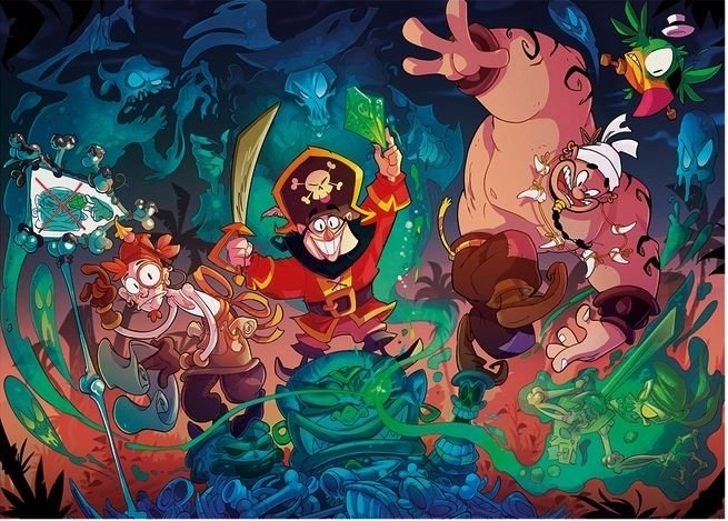 Clementoni Puzzel Ahoy Piraten! 60 Stukken