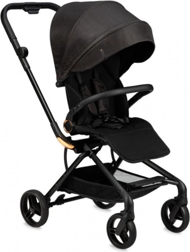 sportieve wandelwagen MoMi Adelle zwart/rood