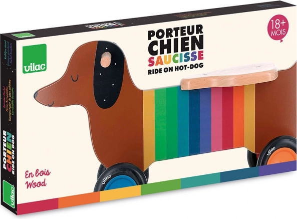 Vilac houten loopfiets Gekleurde Hond
