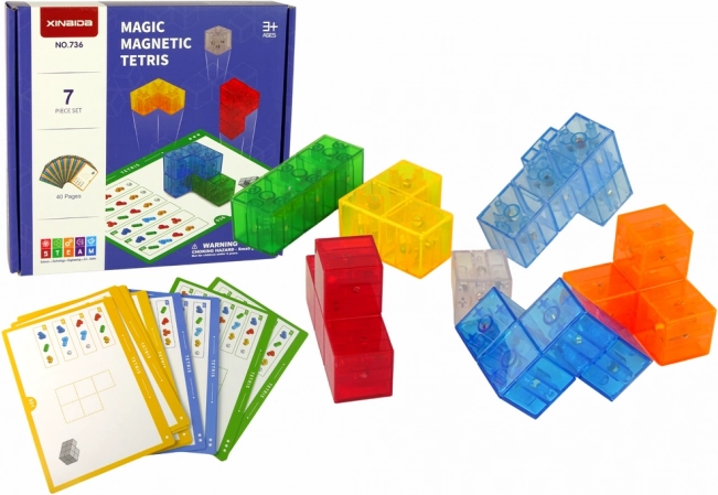 Magical Magnetic Cube 7 Pieces