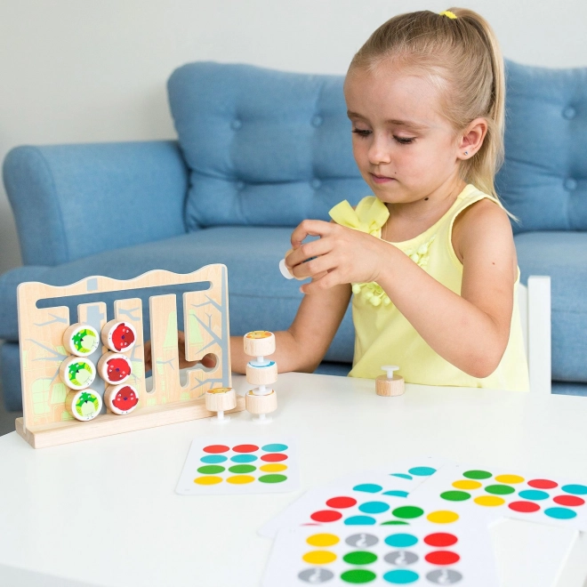 Pattern cards for logical thinking