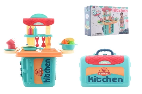 Servies in een koffer 3in1