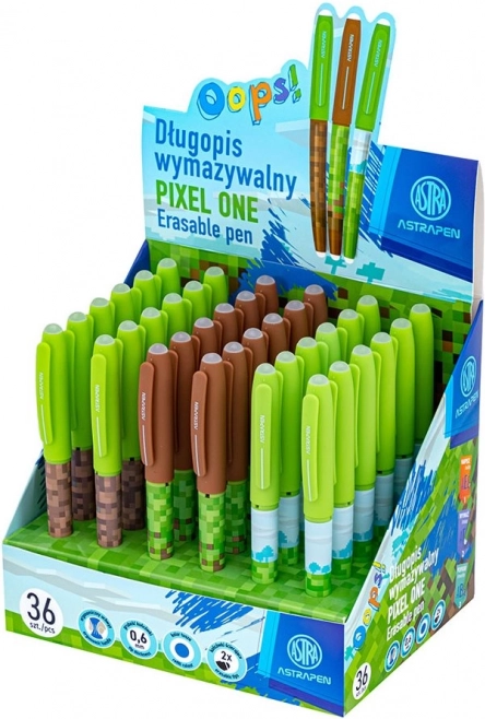 Stylo effaçable ASTRA MINECRAFT, 1 pc (assortiment)