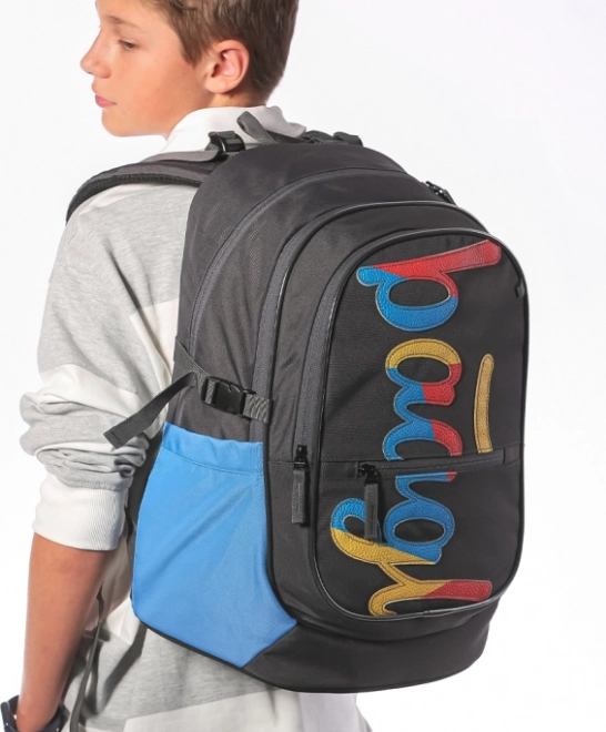 Set 3 St. Baagl: Rucksack, Federmäppchen und Beutel Logo Mix