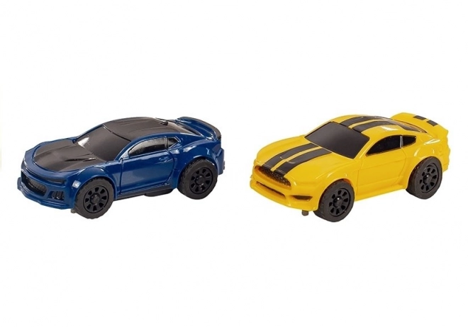 Racebaan 2 Auto's Slot Auto's 1:64