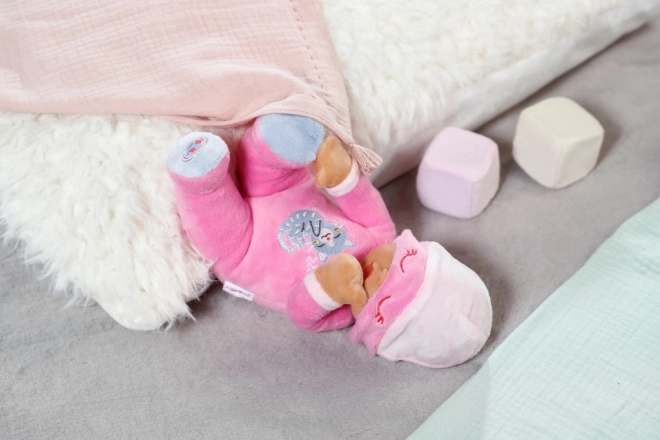 Schlafpuppe für Babys dunkelrosa 30 cm