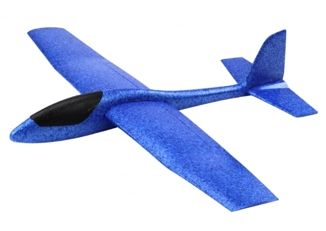 Grote blauwe polystyreen glijder 68 cm
