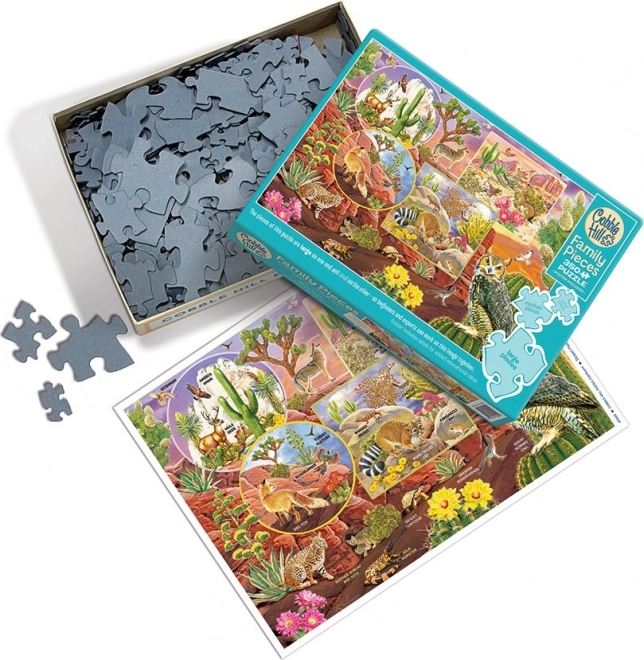 COBBLE HILL Puzzle familial Magie du désert 350 pièces