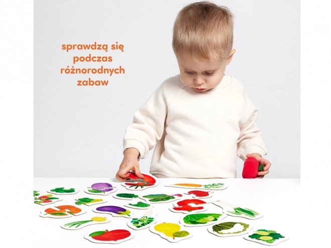 Puzzles par paires - Fruits et légumes