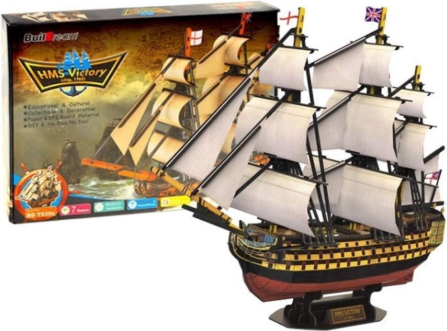 3D puzzle ship HMS VICTORY – historic sailing ship