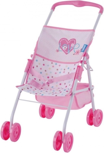 Poussette stylée pour poupées