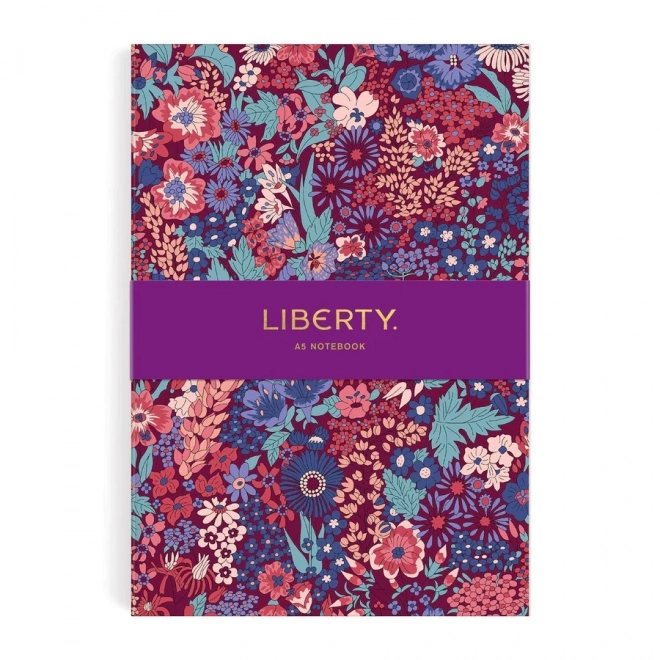 A5 Diary with Floral Pattern Margaret Annie by Liberty