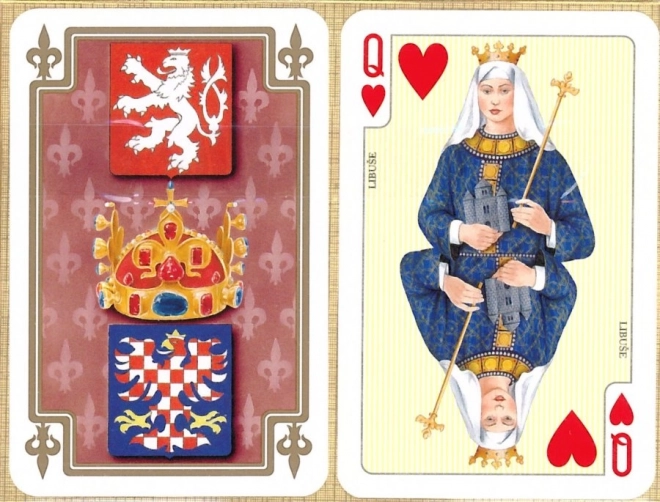 Kaarten Joker Kanasta Tsjechische koninklijke motieven