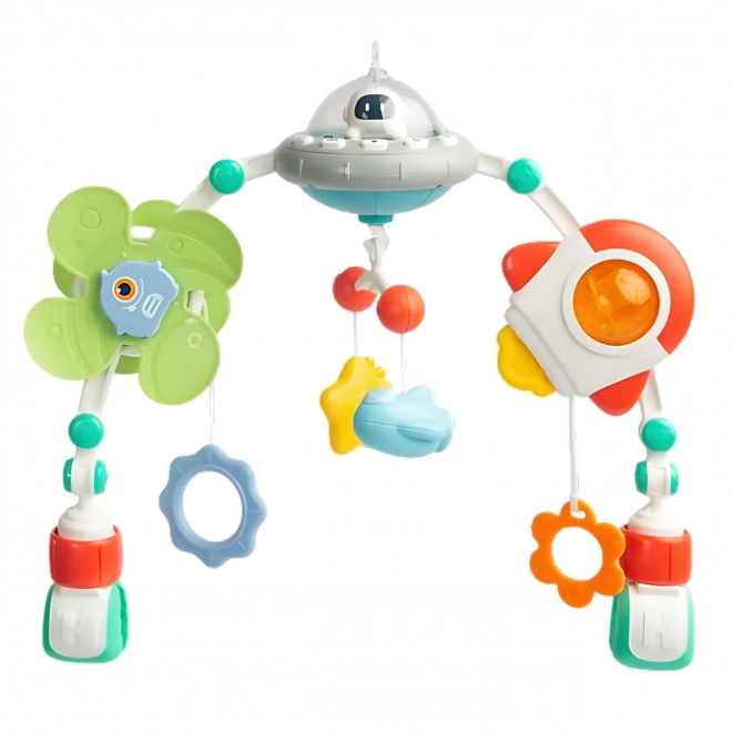 Arc interactif avec jouets WOOPIE BABY