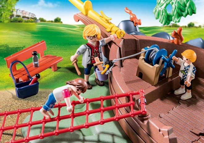 PLAYMOBIL® City Life 70741 Speeltuin met scheepswrak