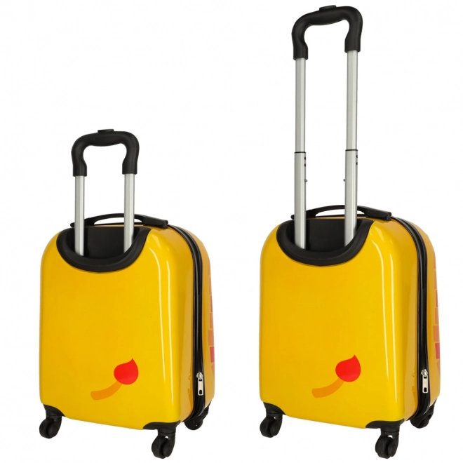 Valise de voyage pour enfants à roulettes lion