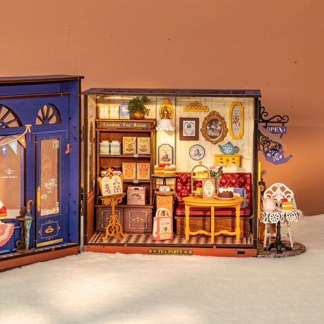 Miniatuur theehuisje voor momenten van rust