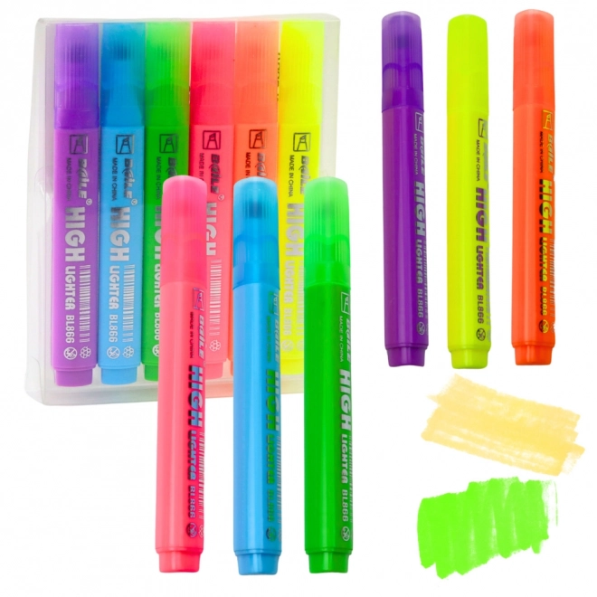 Satz Neon-Textmarker 6 Stk.