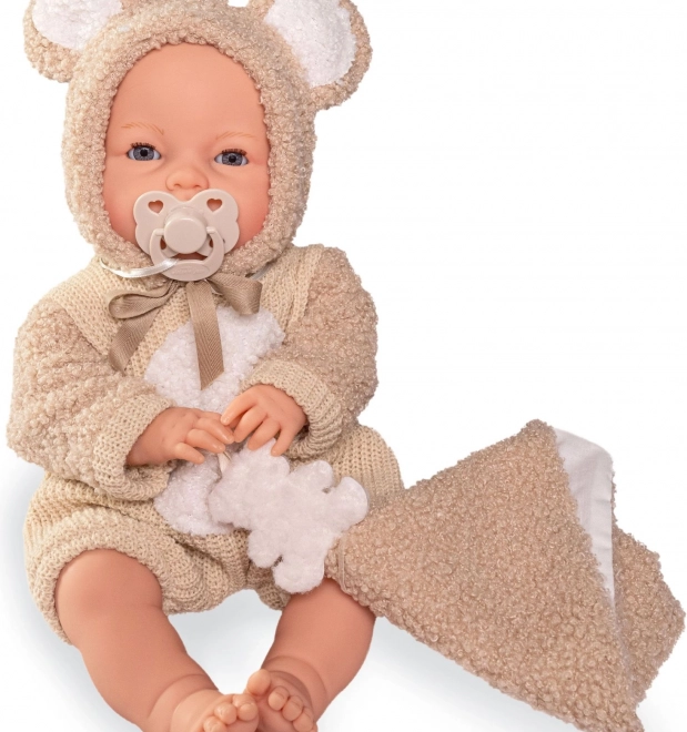 Blinking Baby Doll with Sounds and Soft Body 37 cm