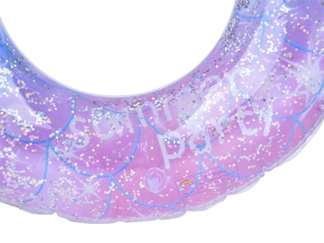 Drijvende ring met confetti 70cm