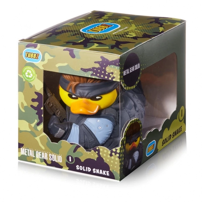 Tubbz eendje Solid Snake uit Metal Gear Solid