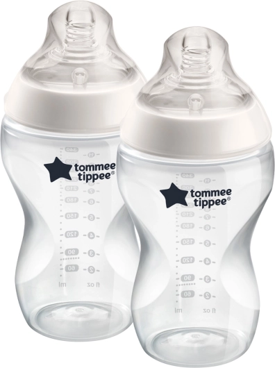 Anti-koliek babyfles, 340 ml, 2 stuks