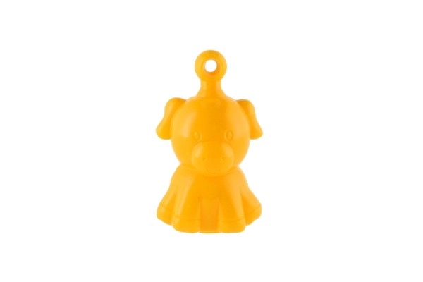 Dieren plastic huisboerderij verbindend tot ketting 12 stuks 8 cm in plastic doos 10x18 cm 12m+