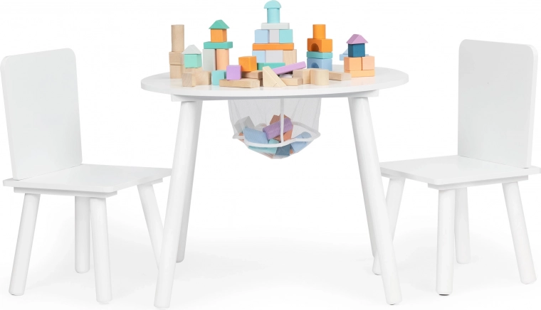 Ronde vorm voor comfortabel spelen