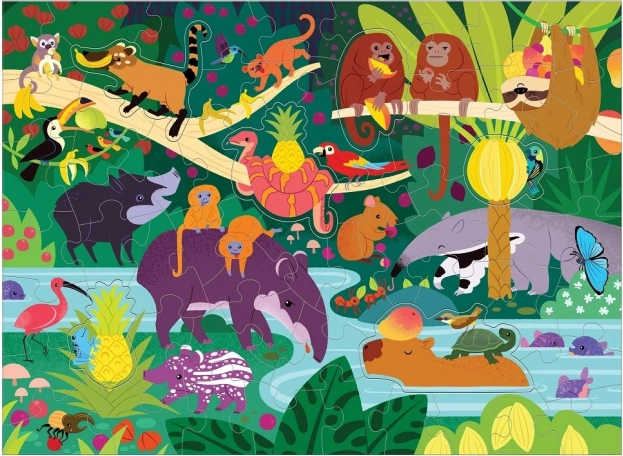 Illustration colorée pleine de détails
