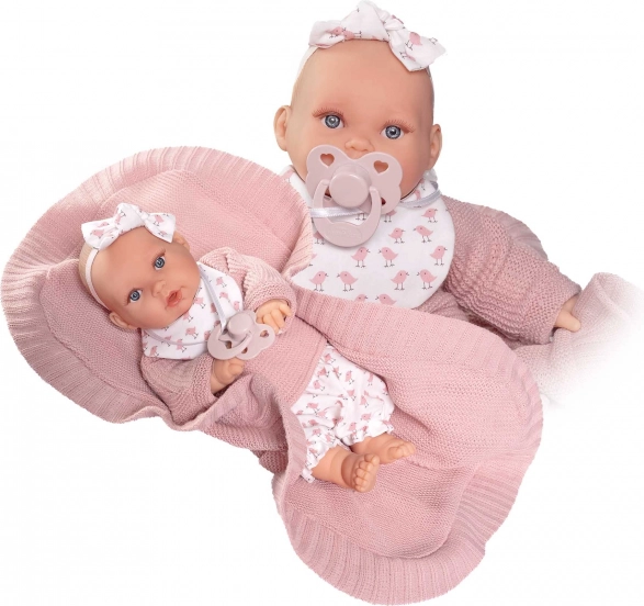 Realistic Doll Kika With Sounds and Soft Body 27 cm