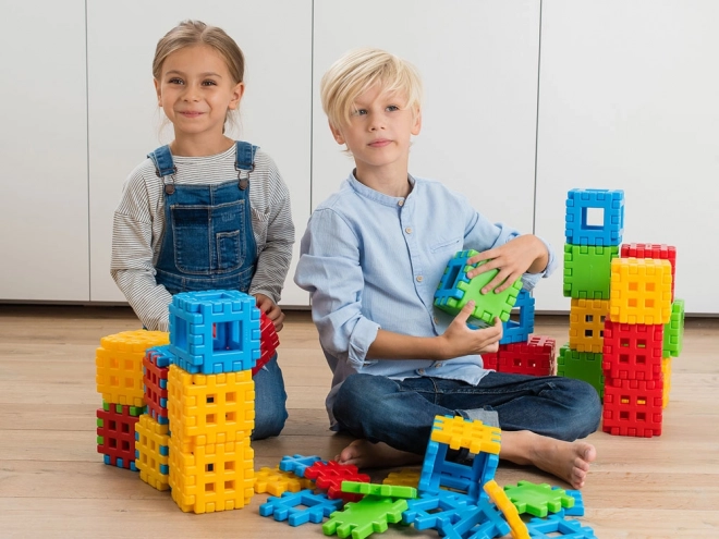 Construction Blocks Marioinex Waffle 200 pcs