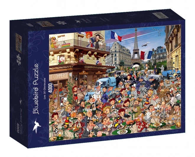 Puzzel 30 roemrijke jaren 4000 stukjes
