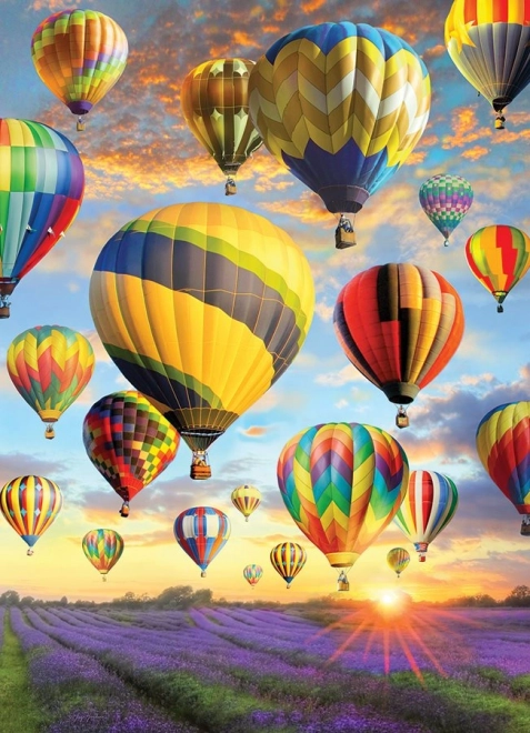 COBBLE HILL Puzzel Luchtballonnen 1000 Stukken